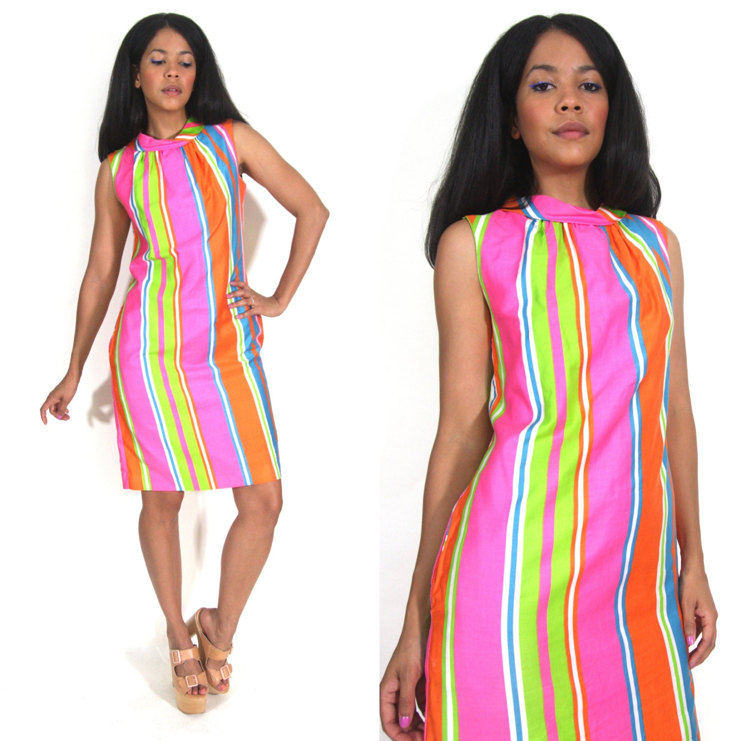 vintage 60s shift dress