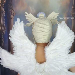 Biblically Accurate Angel Headpiece Crochet Pattern PDF DIGITAL