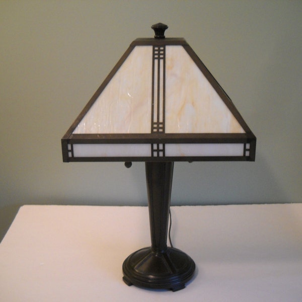 Lampe Mission vitrail