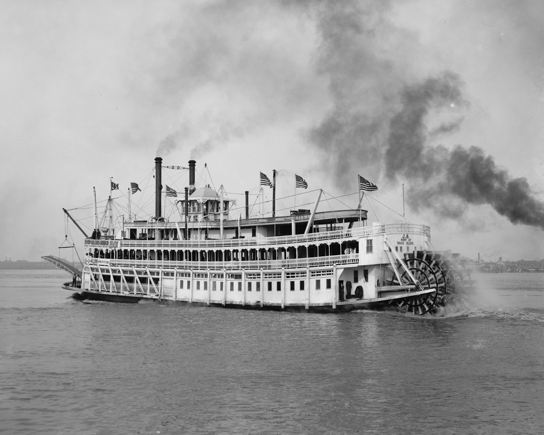 1915年製 STEAMBOAT WAVE BACK Titan (Towboat, 1899-1929) - UWDC - UW-Madison Libraries