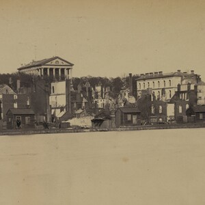 View of Richmond, Virginia, 1865, Civil War Era Photo, New Reproduction Picture