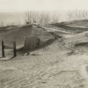 Dust Bowl Era, South Dakota, Dust Storm, 1935, 1930&#39;s, New Reproduction Picture