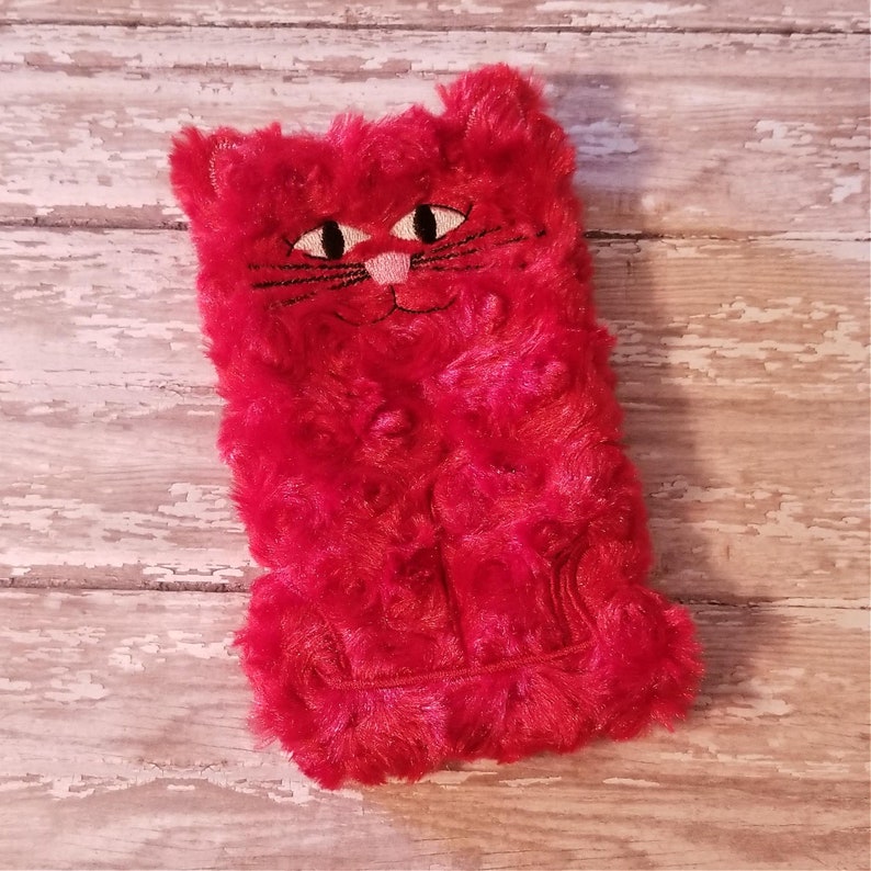 Kitty Cat Glasses Case Soft Fluffy Padded Pouch for - Etsy