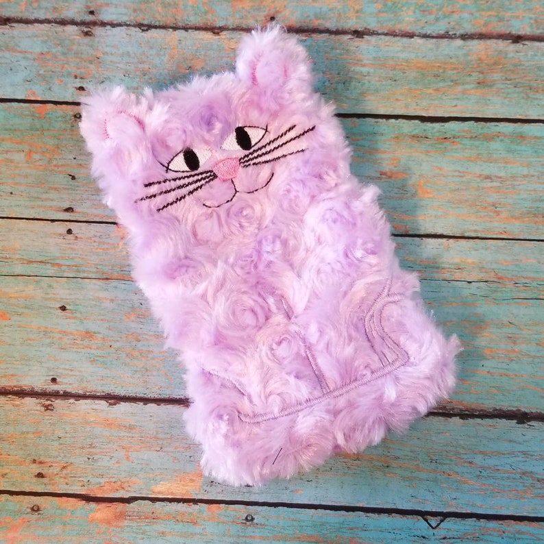 Furry Cat Phone Pouch Pink Kitty Phone Case Stocking - Etsy