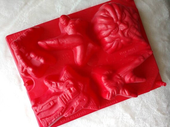 Mighty Morphin Power Rangers Jello Jigglers Childrens Etsy