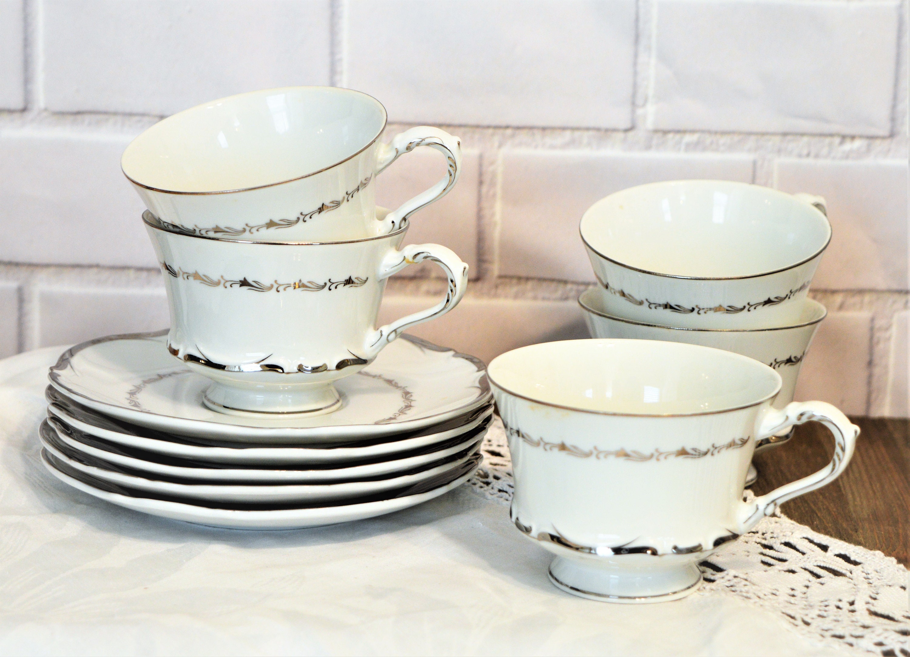 Tea Set Fine Seyei China Japan Marquis 4689 Etsy Australia