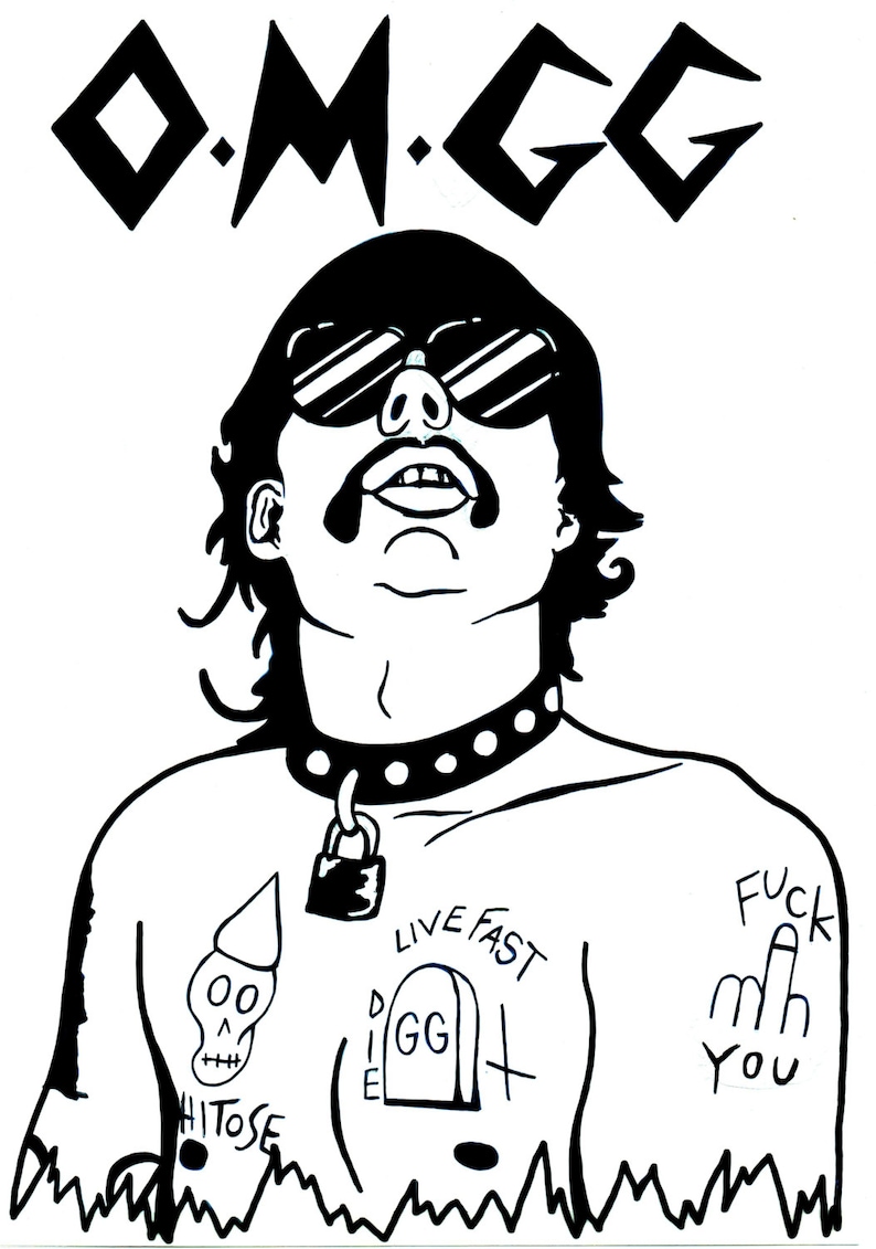 GG Allin Punk Rock T-Shirt – Unisex Heavy Cotton Tee, Classic Band Style