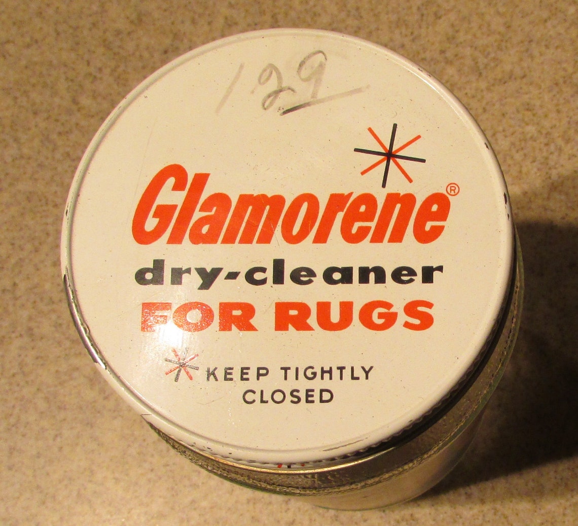 GLAMORENE DryCleaner for Rugs JAR Mid Century Etsy