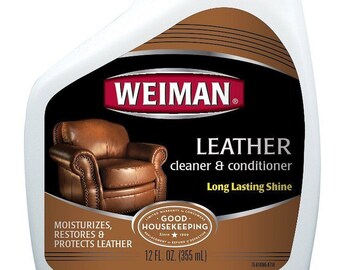 Leather Cleaner Conditioner Moisturize Protect Clean Condition Etsy