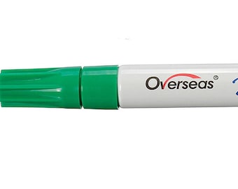 GREEN bright color Oil Based PAINT MARKER Fine Point permanent Marking Pen bullet point for craft christmas card Overseas pma-520