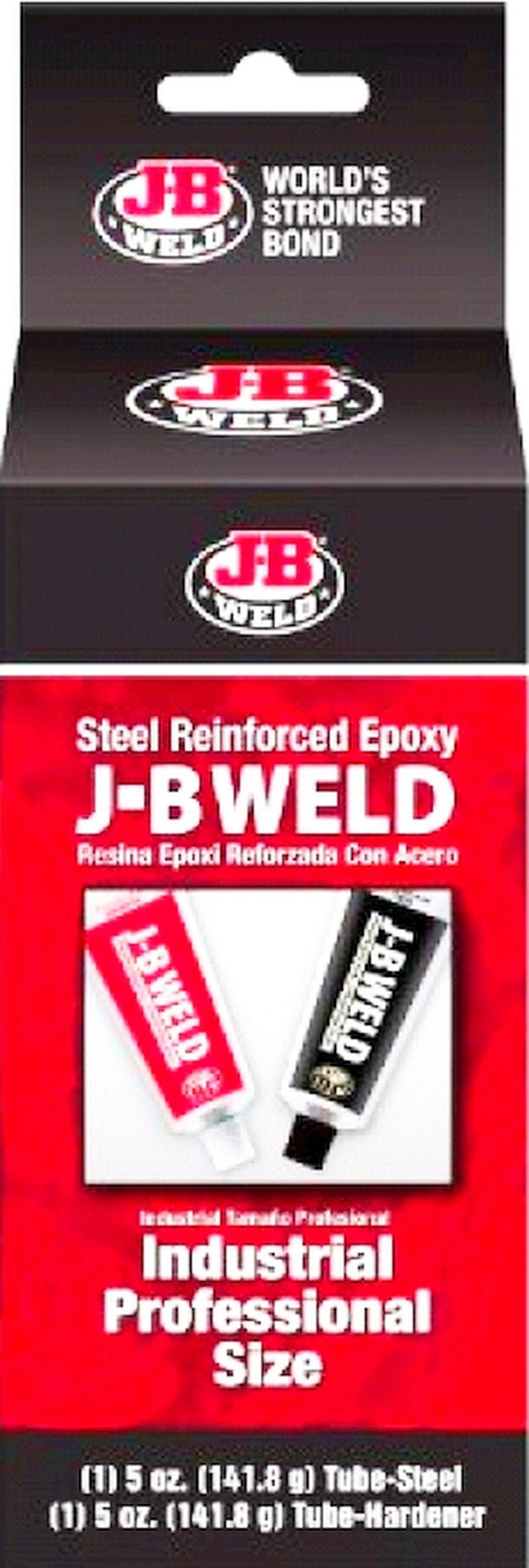 JB WELD Epoxy BIG Pro Size Tubes Original Cold Weld Two Part Tube