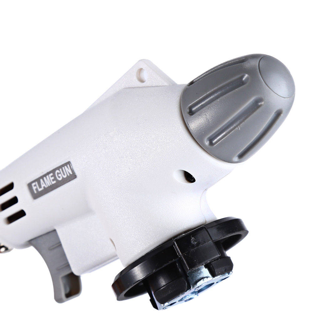 Adjustable Propane FLAME Gun BLOW TORCH Head Hand Held Fire Blowtorch W/  Electronic Trigger Ignition Solder Welding Heat Heating Flame 920 