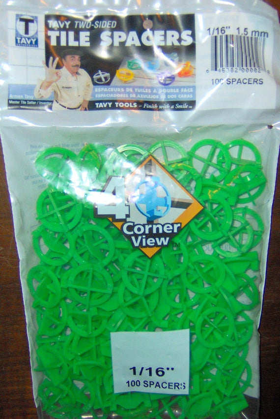 Tavy Two-Sided T-Spacers 1/16 Bag of 100 pcs Tavy Two-Sided T-Spacers 1/16 Bag of 100 pcs