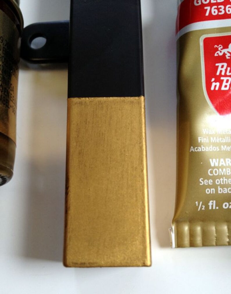 GOLD LEAF Rub 'n Buff Metallic Carnuba Wax Finish Repair Refinish