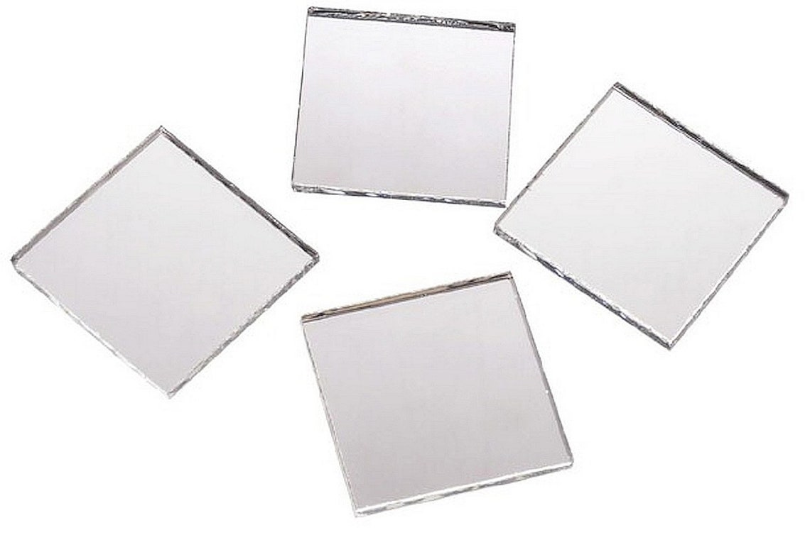5 Mirror Tile Squares 3 X 3 Inch Square Shape Real Etsy UK