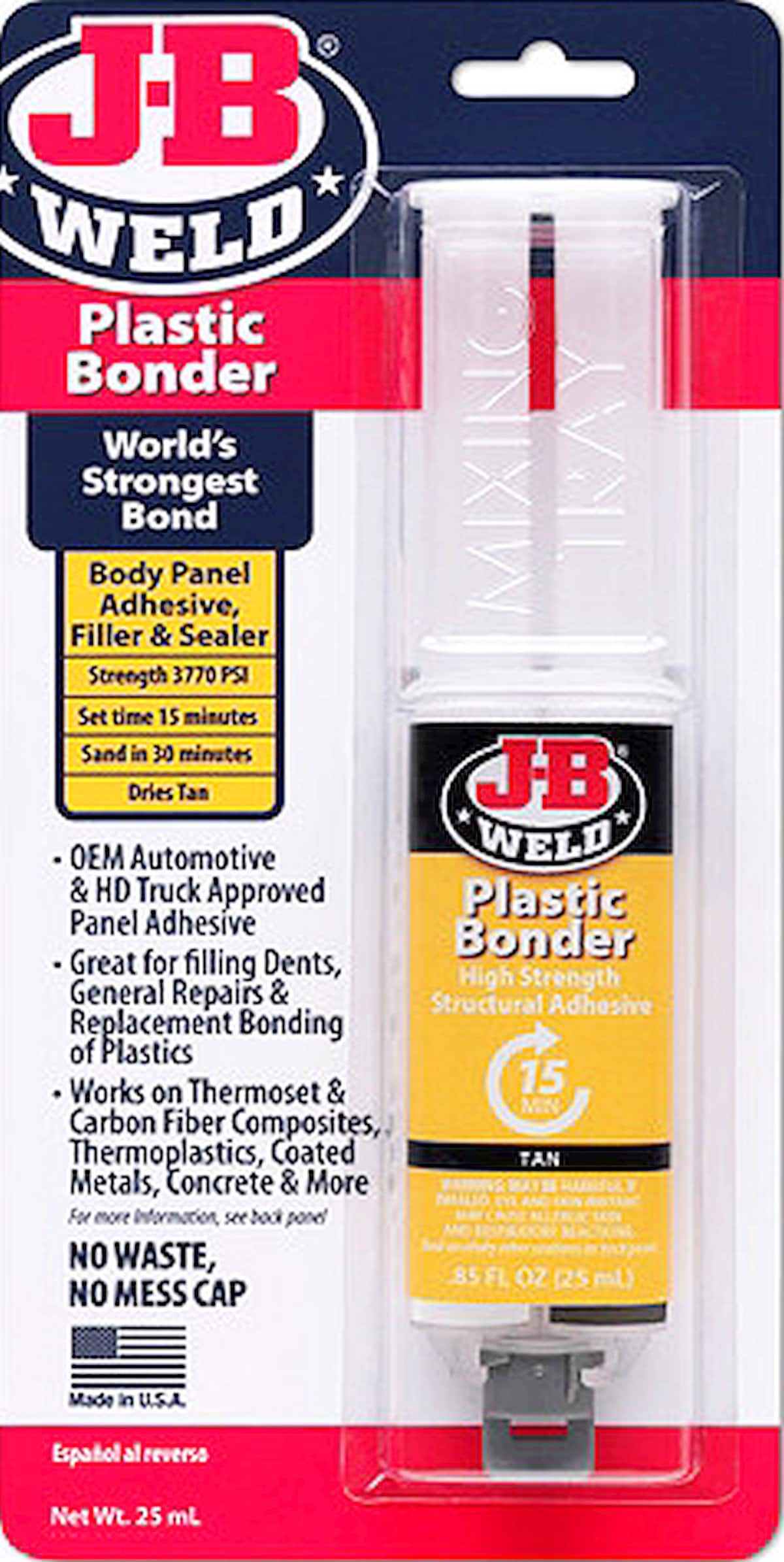 Can JB Weld structural plastic adhesive be used as body fill? - General  Discussion - Car Talk Community