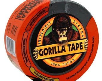 BLACK GORILLA TAPE double thick Heavy Duty 1.8" x 35 yard Roll super strong Adhesive duct tape 60035