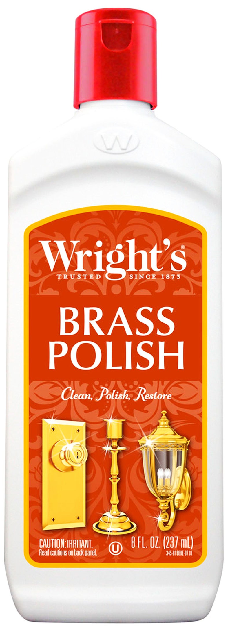 WRIGHT'S BRASS POLISH Cream Creamy Liquid Cleaner Brassy Etsy