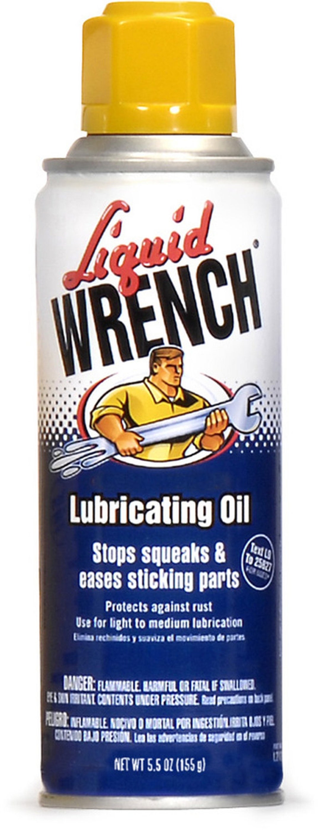 Liquid Wrench PENETRATING OIL Anti Seize 5.5 Oz Aerosol Spray Red