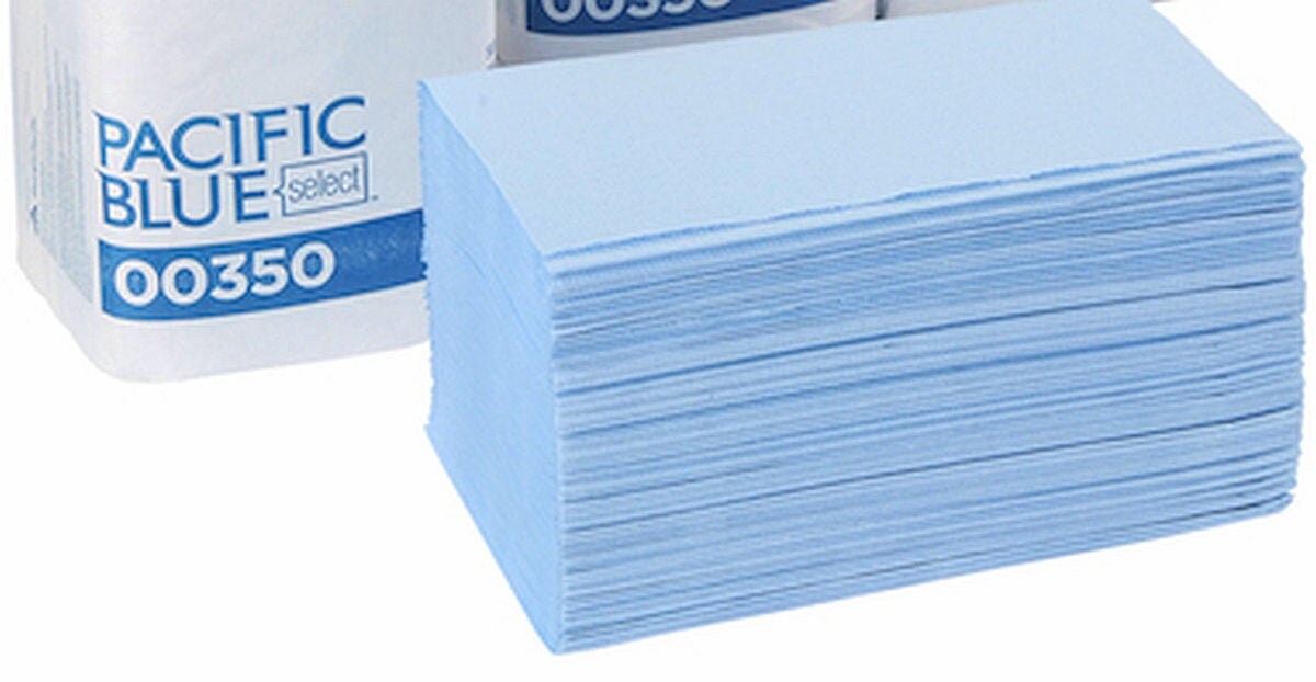 Blue disposable towels sale