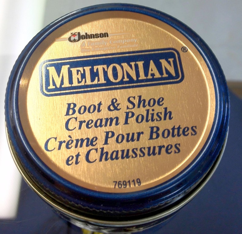 1 jar Meltonian COGNAC color 72 Boot & Shoe CREAM POLISH Etsy