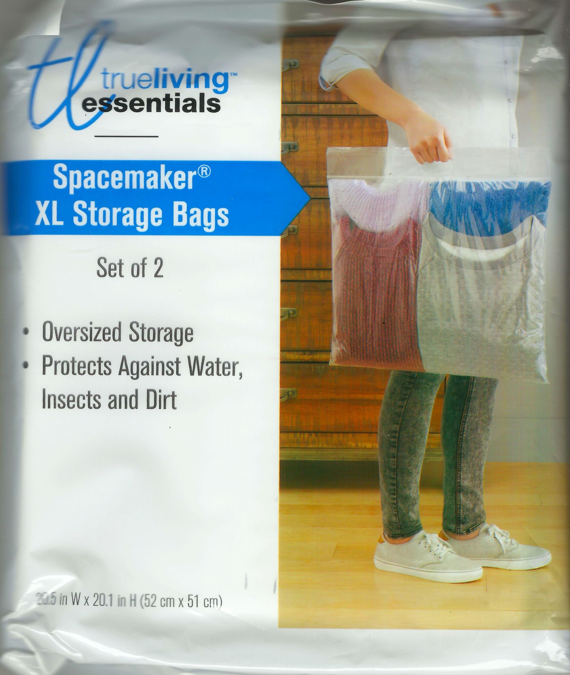 Simple Living Solutions 25-Gallon (s) Storage Bags in the Plastic
