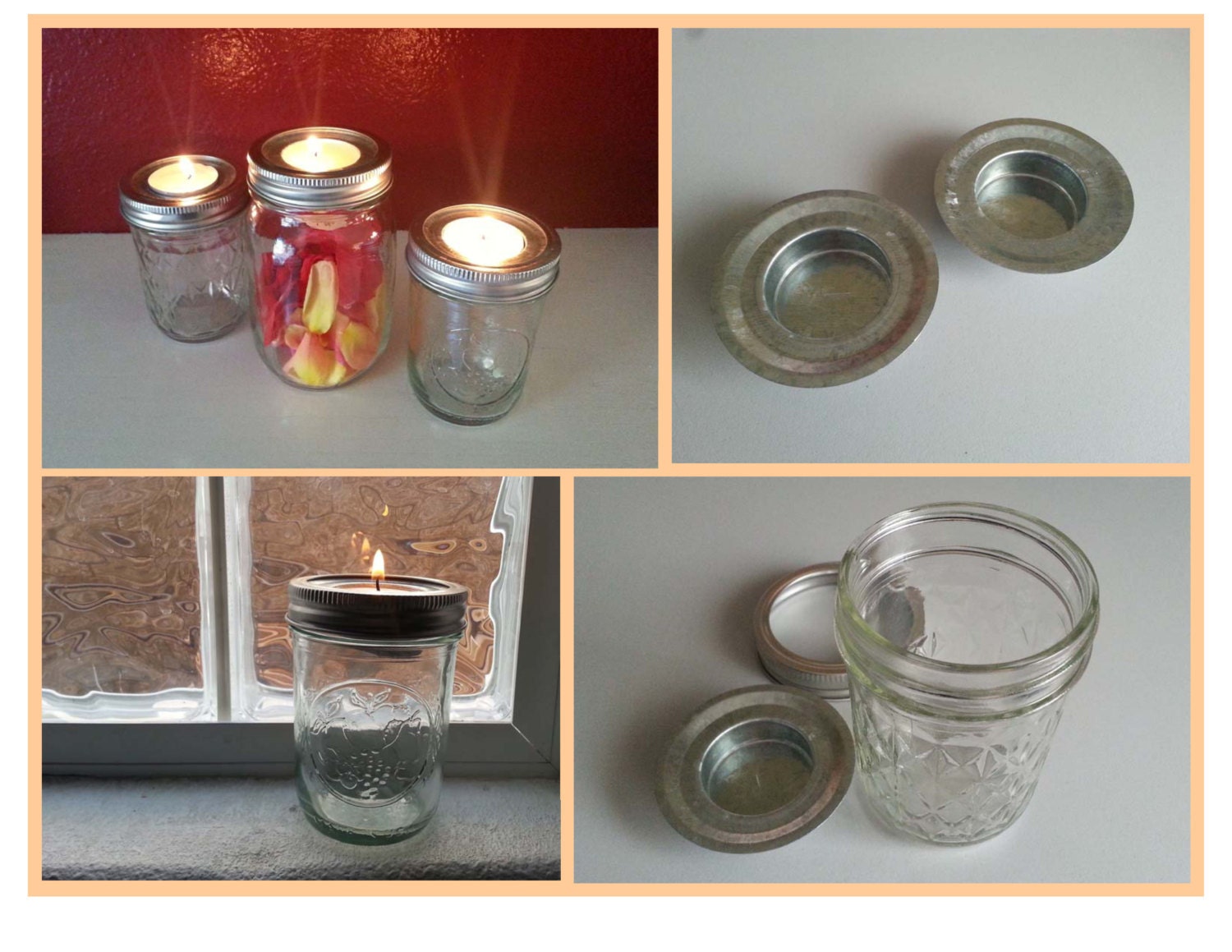 GLASS CANDLE JAR, Frosted Candle Jars, Glass Candle Jar With Lid,  Sublimation Candle Jar Blank, Candle Jar Wholesale, Glass Candle Holder 