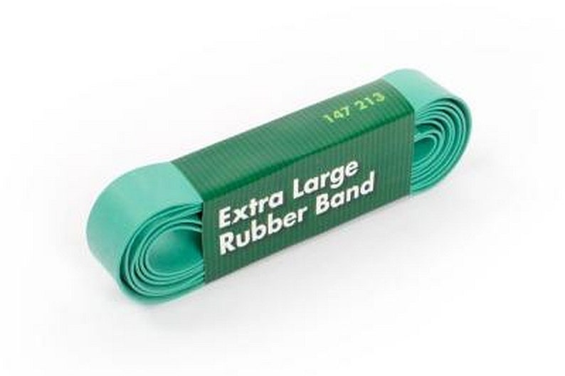 1 Extra Large Jumbo Big Green RUBBER BAND 36 Diameter X 3/4 Wide XXL