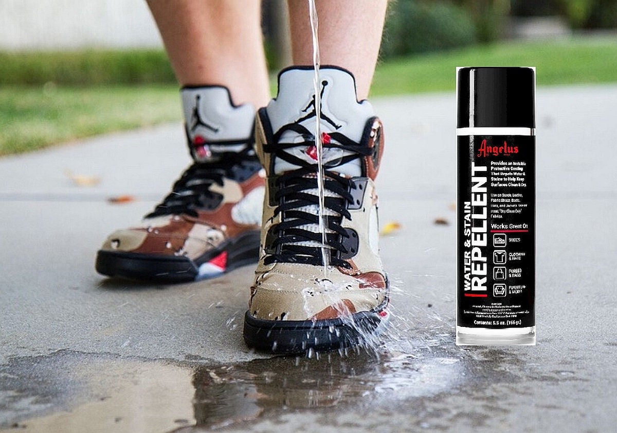 Spray Water Stain Repellent for Boot Shoe Leather Suede Sneaker Fabric Canvas Waterproof Protect Waterproofing Aerosol Angelus 851 05 000 Etsy