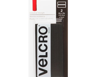 VELCRO Heavy Duty Fastener STRIPS Self Adhesive 2 Sets 4 Strips