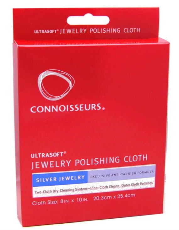 Connoisseurs Ultrasoft gold jewellery polishing cloth