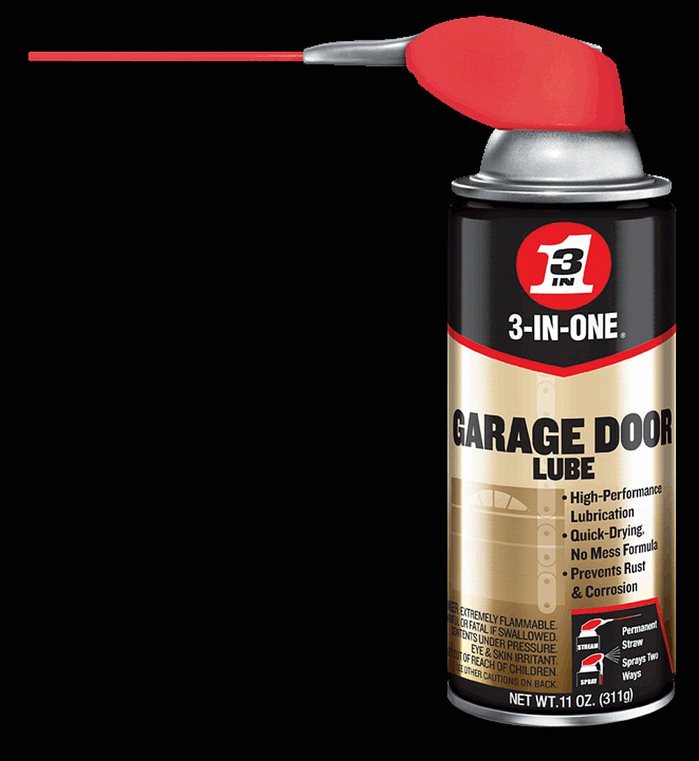 3-IN-ONE Garage Door Lubricant with SMART STRAWÊSPRAYS 2 WAYS, 11 OZ:  : Tools & Home Improvement