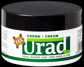 Urad Leather Cream BLACK Conditioner Cleaner Moisturizer Shoe & Boot Shine Polish Creme clean condition moisturize protect 3.5 oz UR100101