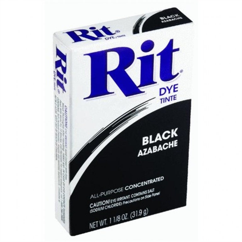 BLACK RIT DYE 15 Azabache Tinte 3 Choices Liquid Bottle or Powder  Concentrate Change for Fabric Color Most Popular Color 