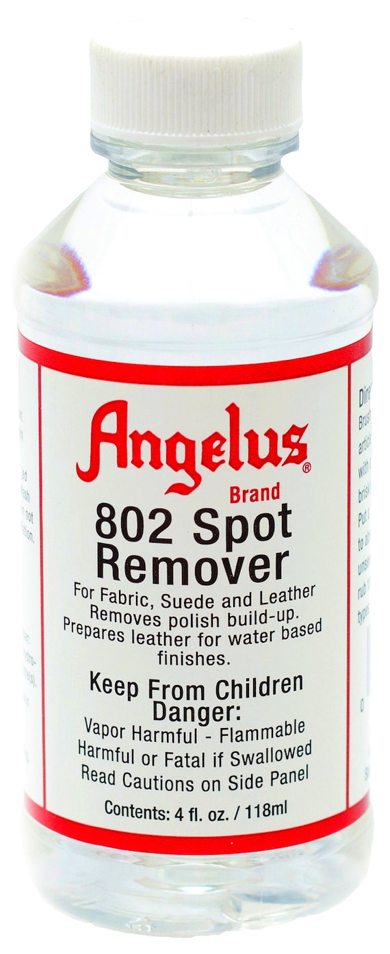 ANGELUS 802 SPOT Stain REMOVER Fluid Easy Ez Cleaner Suede Buck