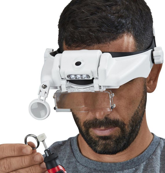 Hands Free Magnifying Glasses with Light by Zoom Indonesia