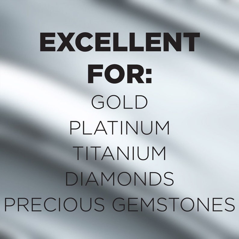 Liquid Jewelry Cleaner for Metal Gemstone Gold Platinum Titanium 8
