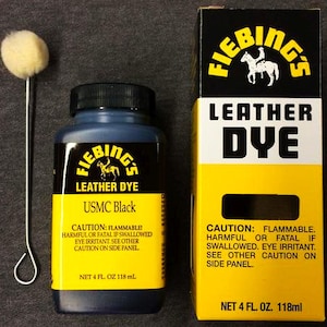 Fiebing's Leather Dye USMC Black 32 oz.