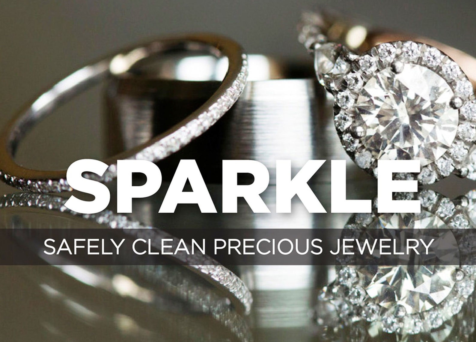 Liquid Jewelry Cleaner for Metal Gemstone Gold Platinum Titanium 8