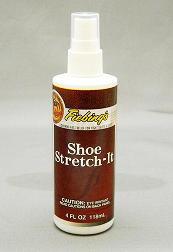 shoe stretching spray for leather