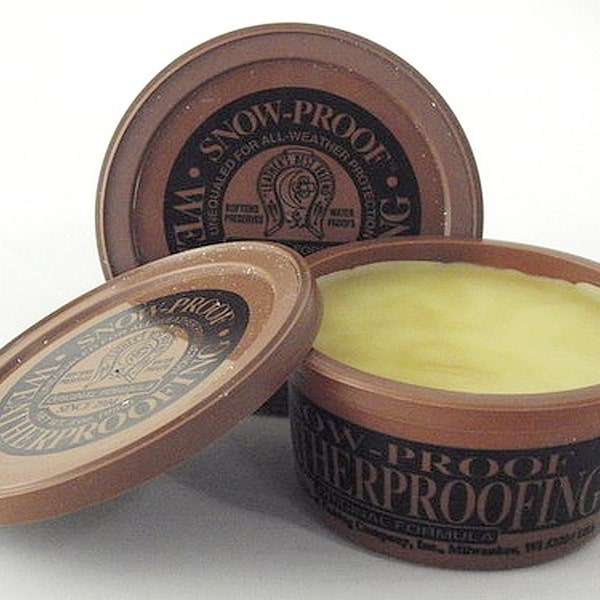 thumbnail image 2 of Snow-Proof Boot And Shoe Oil – Waterproof Protector For Leather & Fabric – Made In USA 2 of 6