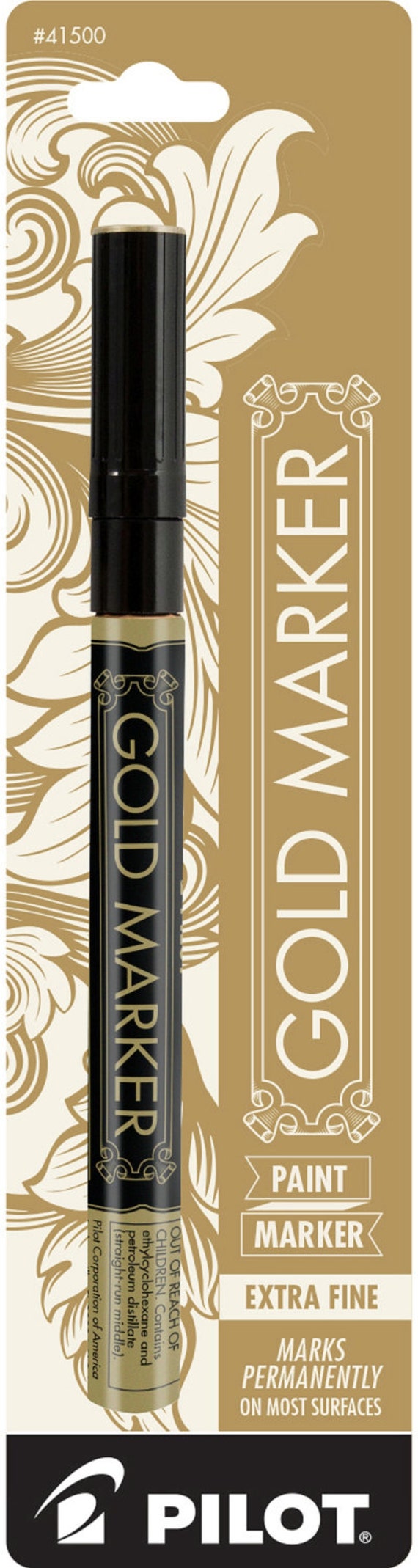 Pilot Gold & Silver Metallic Paint Marker - Extra Fine