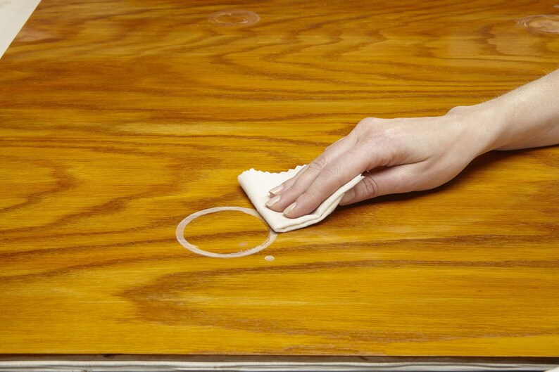 Small Wood Furniture Water Mark and Mark Remover Cloth for Etsy