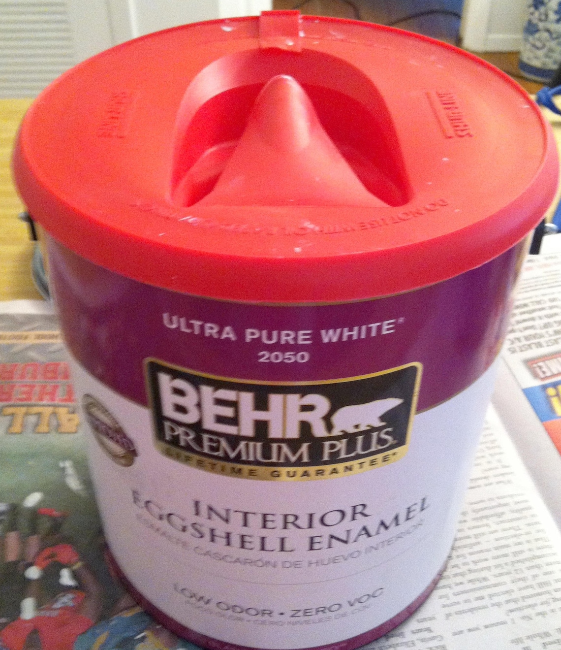 Red 1 Gallon Paint Can LID With Store & Silicone Pour Spout Etsy UK