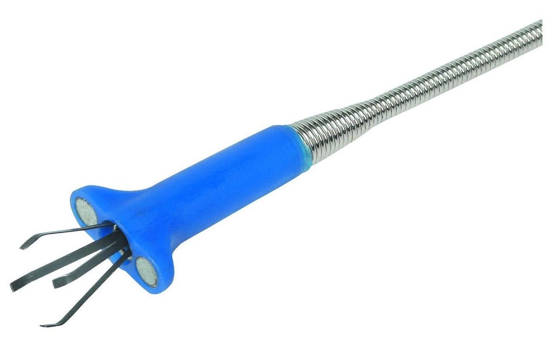 Magnitic Flexible 24 PICK up Claw Tool 2 in 1 Spring Grabber