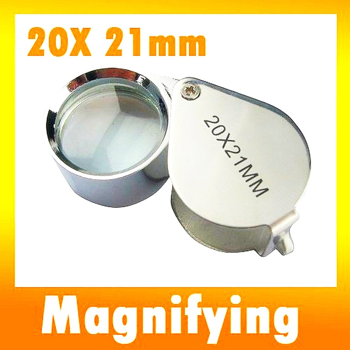 Jewelers LOUPE 20x 21mm Lens 20 Power MAGNIFYING for Jewelry Etsy
