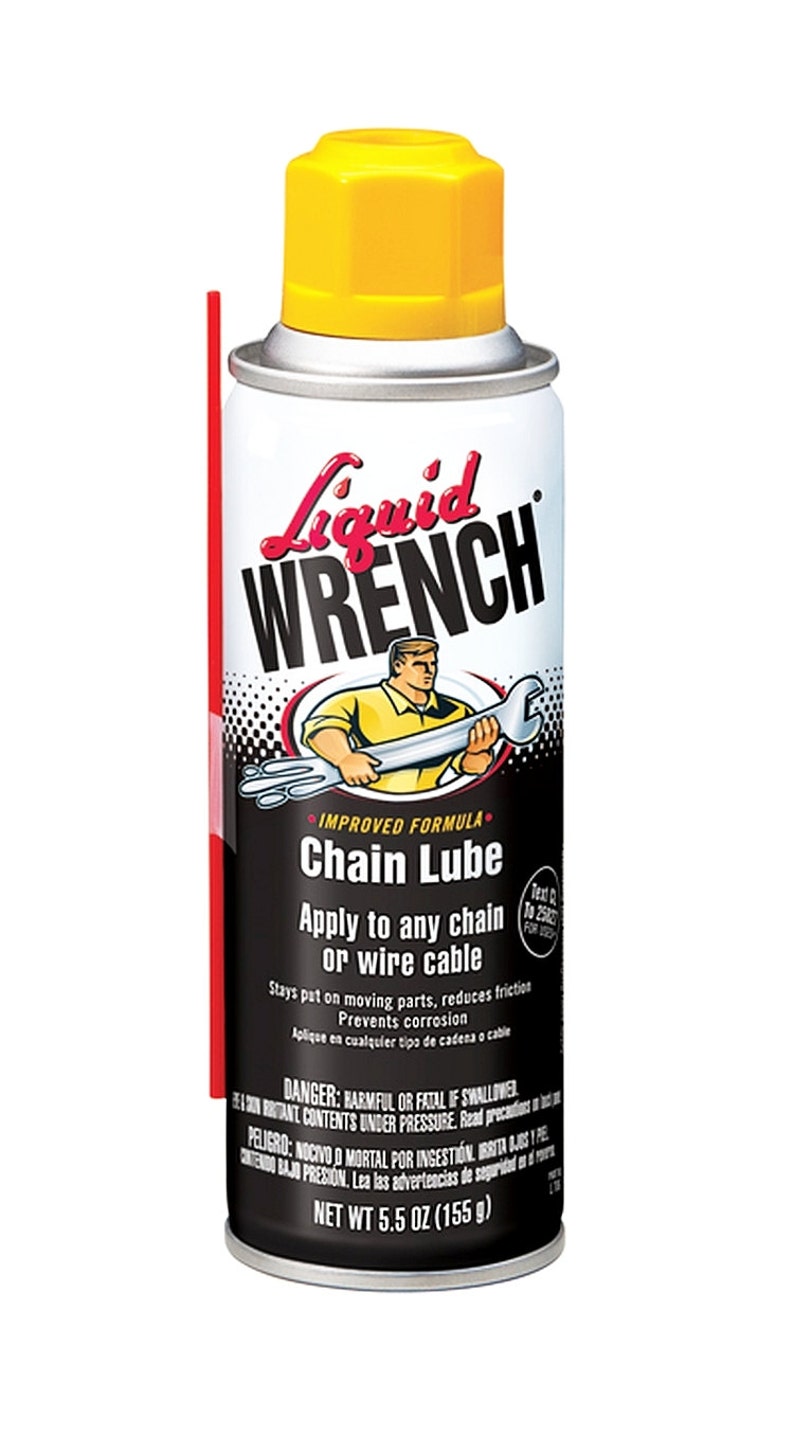 Liquid Wrench CHAIN LUBE OIL 5 1/2 ounce Aerosol Spray Etsy.de