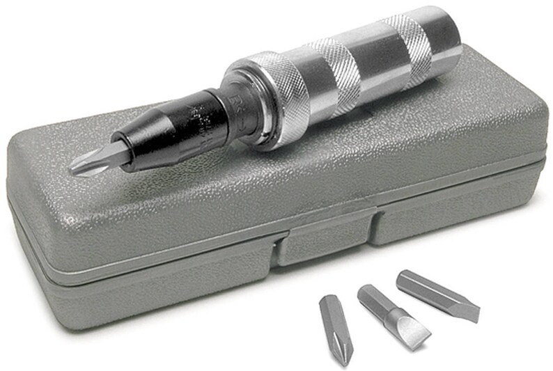 3/8 Drive IMPACT SCREWDRIVER Driver SET With 4 Bits Loosen Frozen