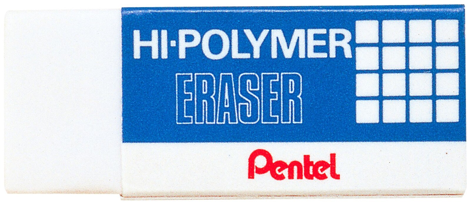 Pentel High Hi Polymer Erasers 3 Blocks Non Abrasive Pencil Eraser for