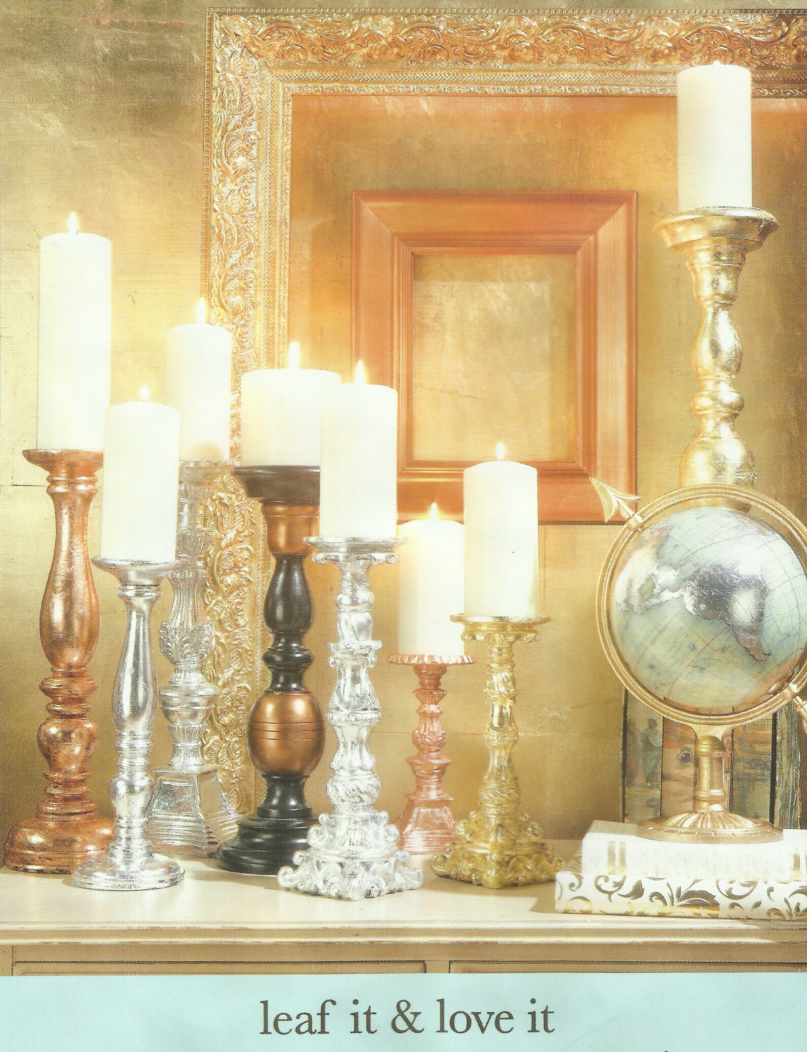 Dazzling Metallics GOLD Liquid Metallic Paint Wood Plaster